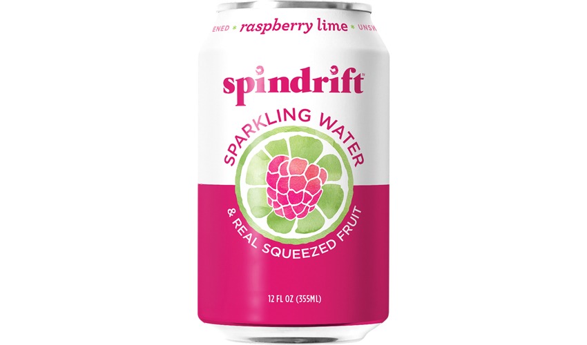spindrift sparkling water raspberry lime