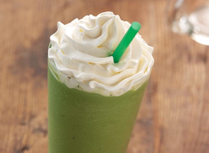 green tea crème frappuccino blended crème