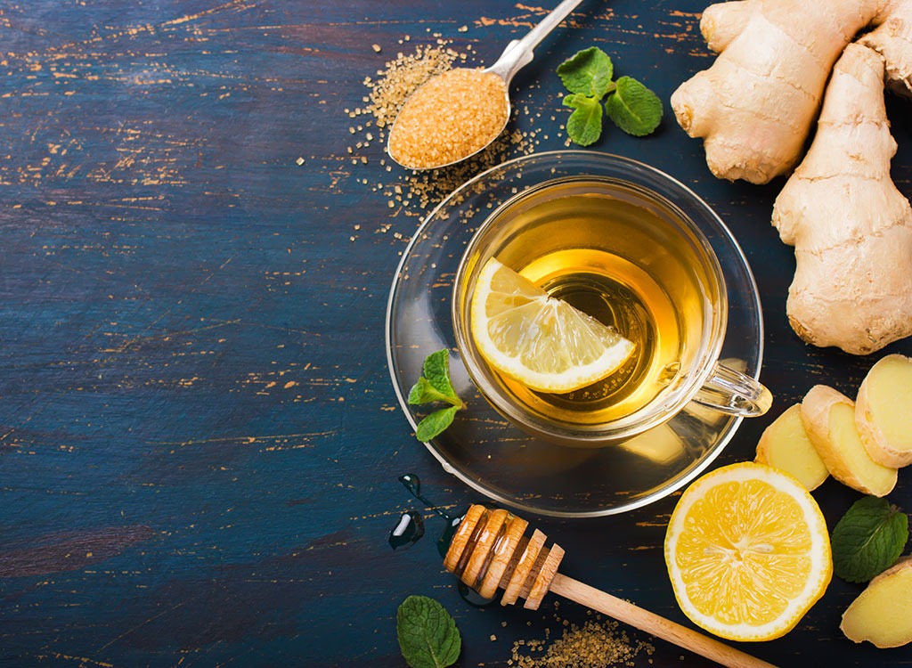 best teas for weight loss - ginger tea