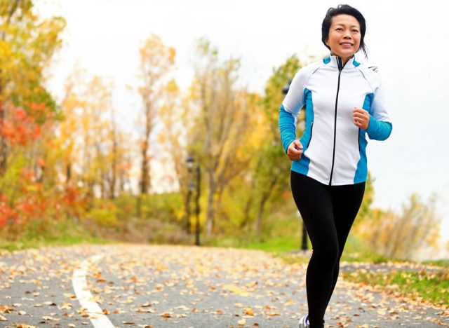 Woman running