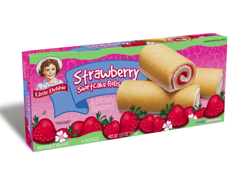 strawberry shortcake rolls