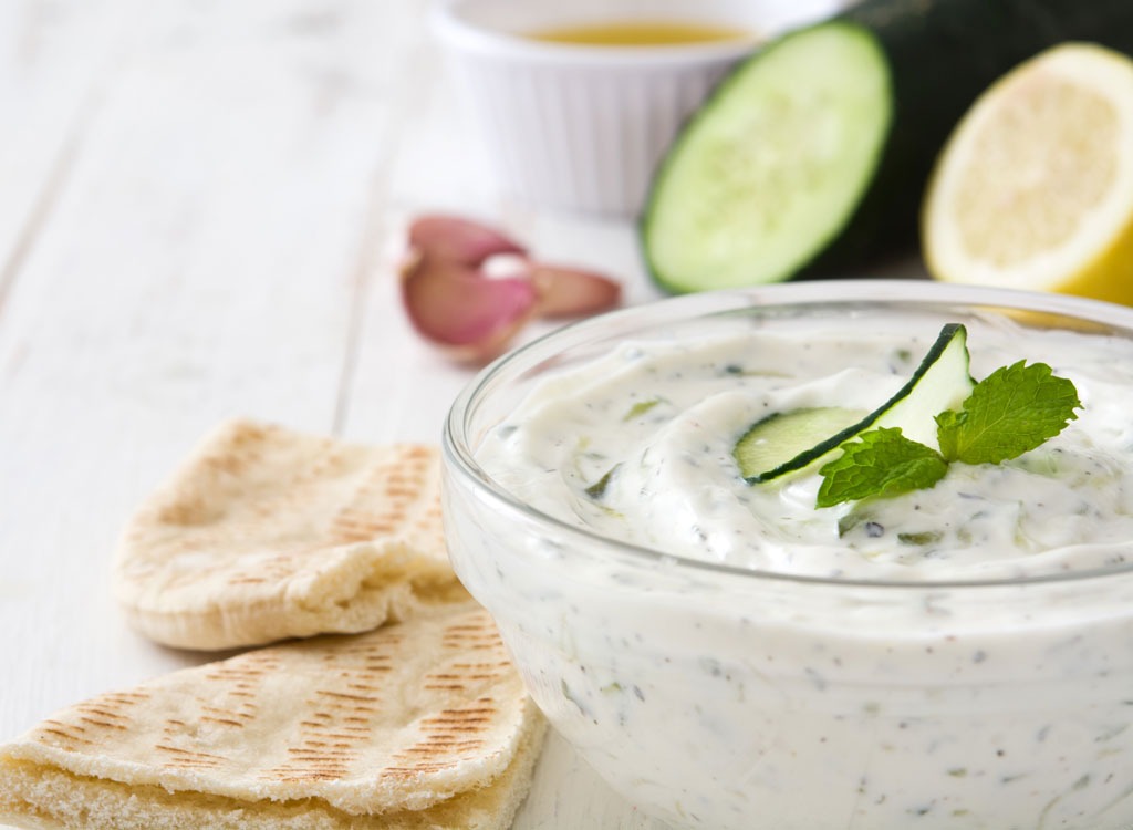 Greek yogurt based dip