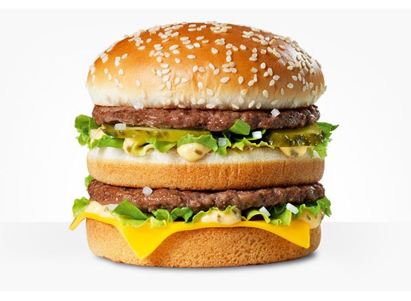 Fast food burgers ranked Big Mac