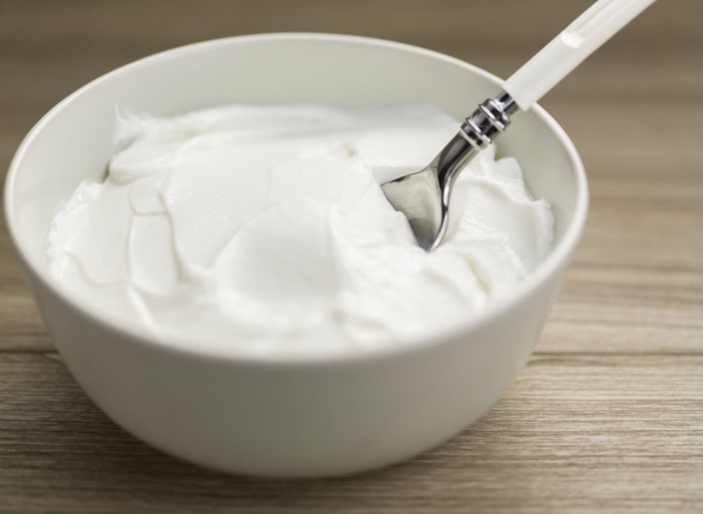 Plain yogurt