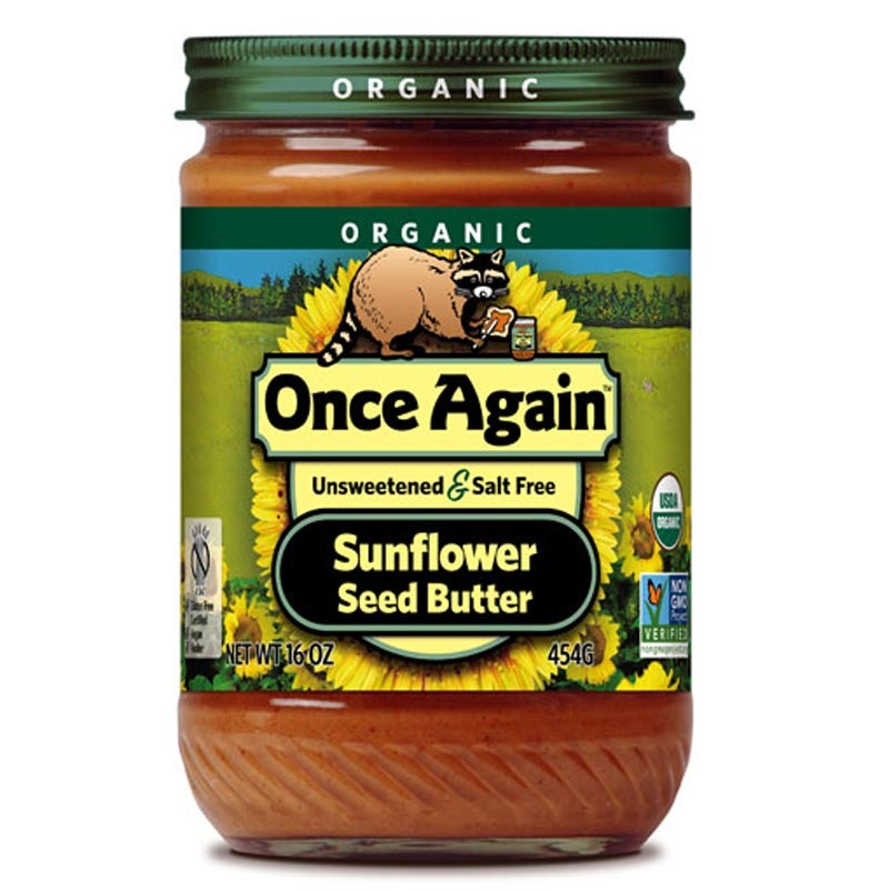 once again organic sunflower seed butter