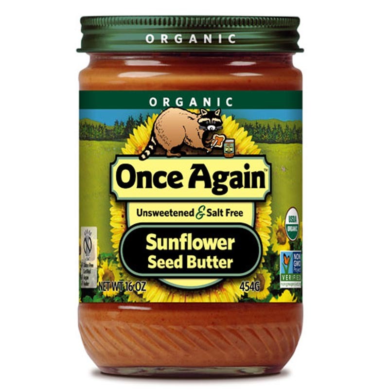 once again organic sunflower seed butter