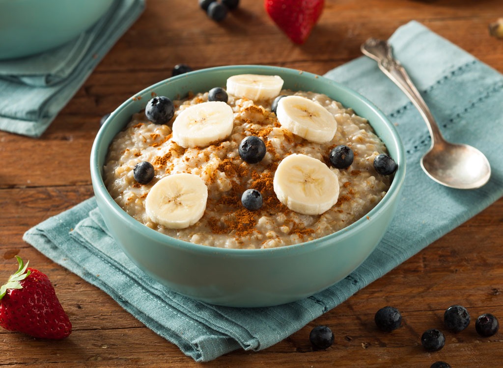 Instant microwave oatmeal