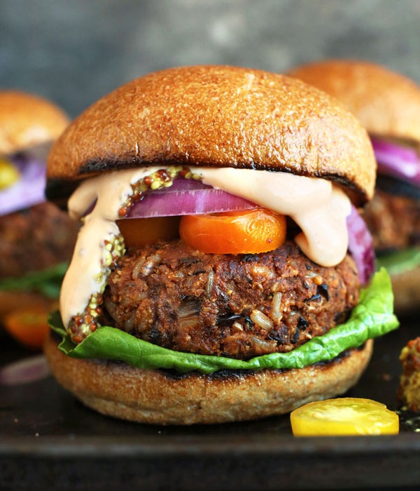 Pulse recipes veggie burgers