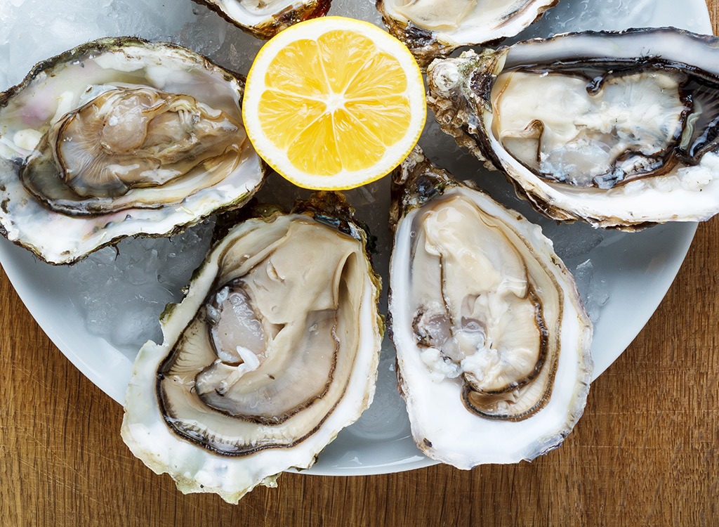 best foods for orgasm and libido - oysters