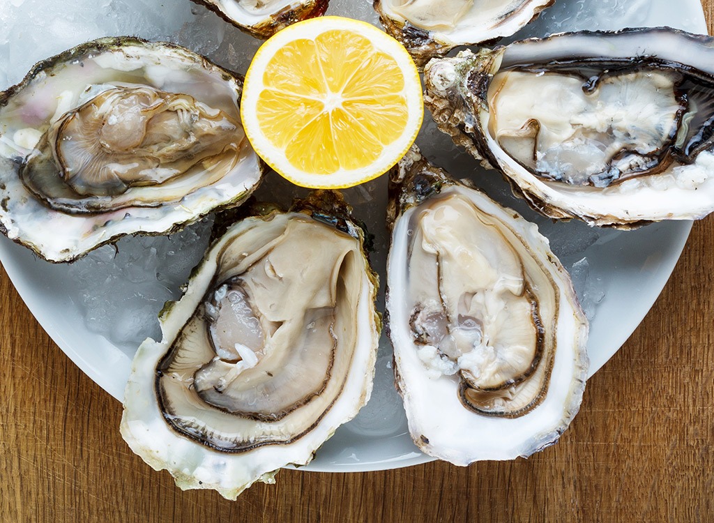 Food for women oysters