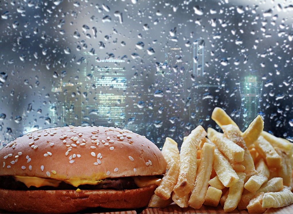 Burger rain