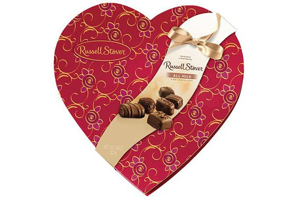 Valentines Candy Ranked Russell Stover All Milk Chocolates