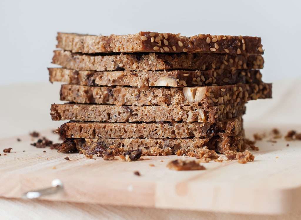 Sprouted grain bread