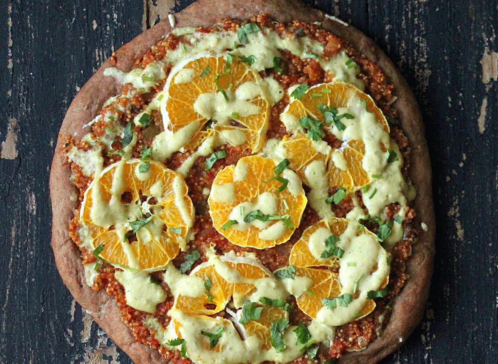 sloppy joe vegan pizza