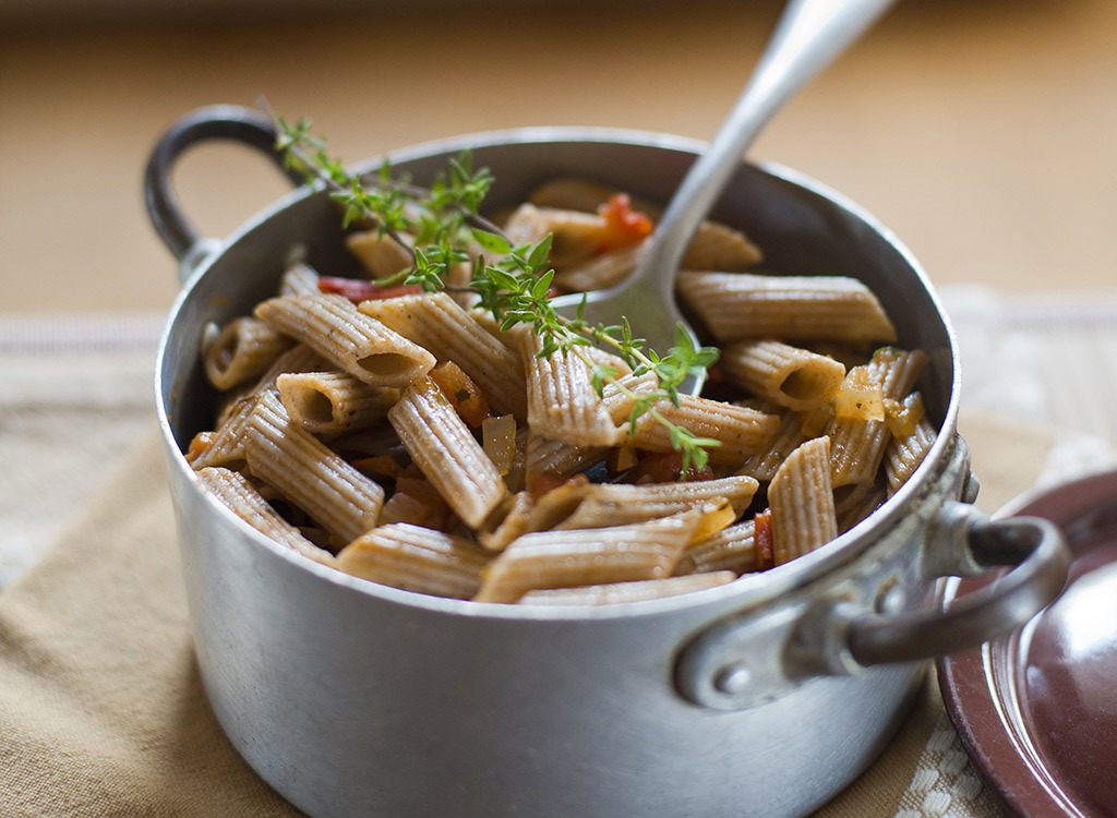 Healthy cooks whole wheat pasta