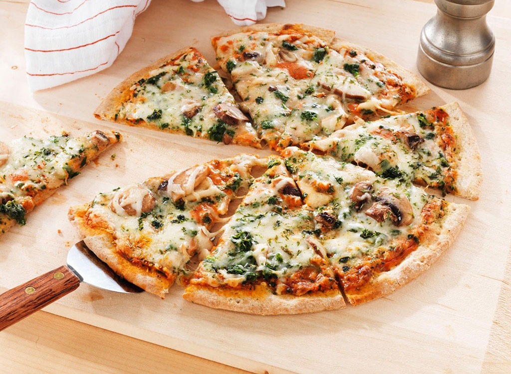 thin crust pizza