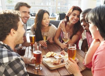 Happy hour with friends
