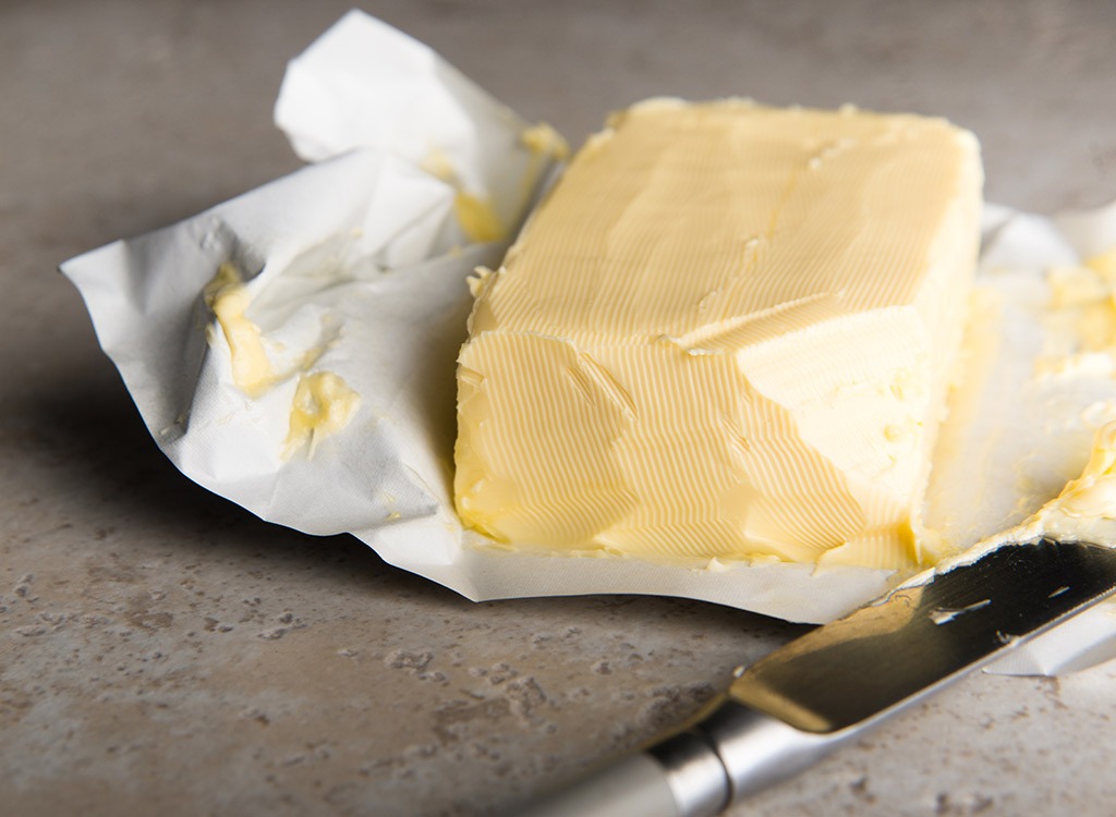 Trans fats butter