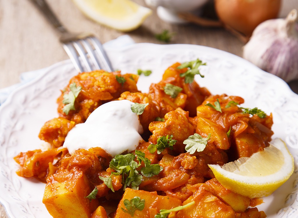 Vegetarian potato curry