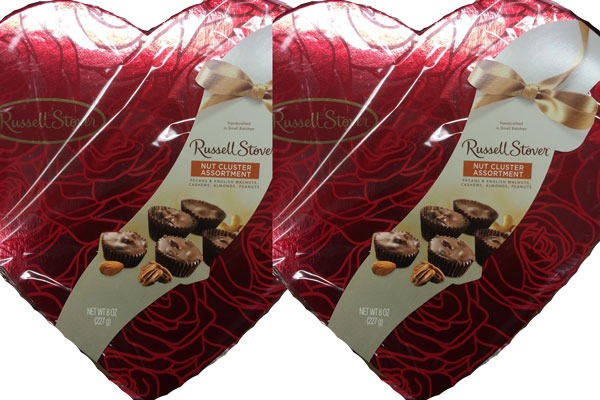 Valentines Candy Ranked Nut Cluster