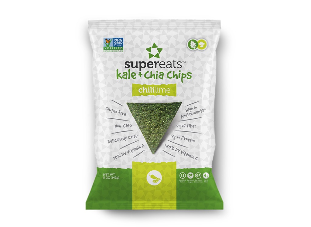 best foods for netflix and chill - supereats kale and chia chips chili lime