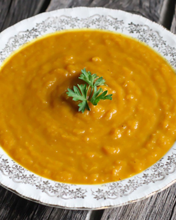 spaghetti squash pumpkin bisque