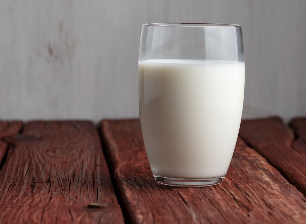 Glass of milk