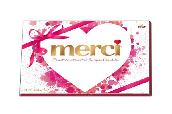 Valentines Candy Ranked Merci box