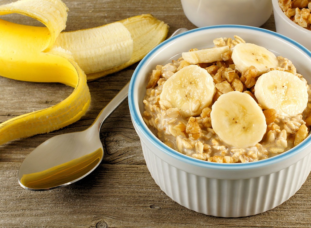 peanut butter banana porridge