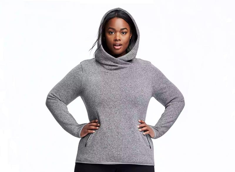 old navy go-warm sweater-knit fleece hoodie