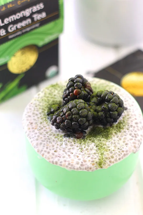 chia pudding recipes blackberry green tean chia pudding