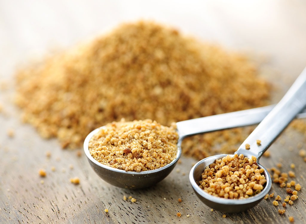 Sweeteners ranked coconut sugar