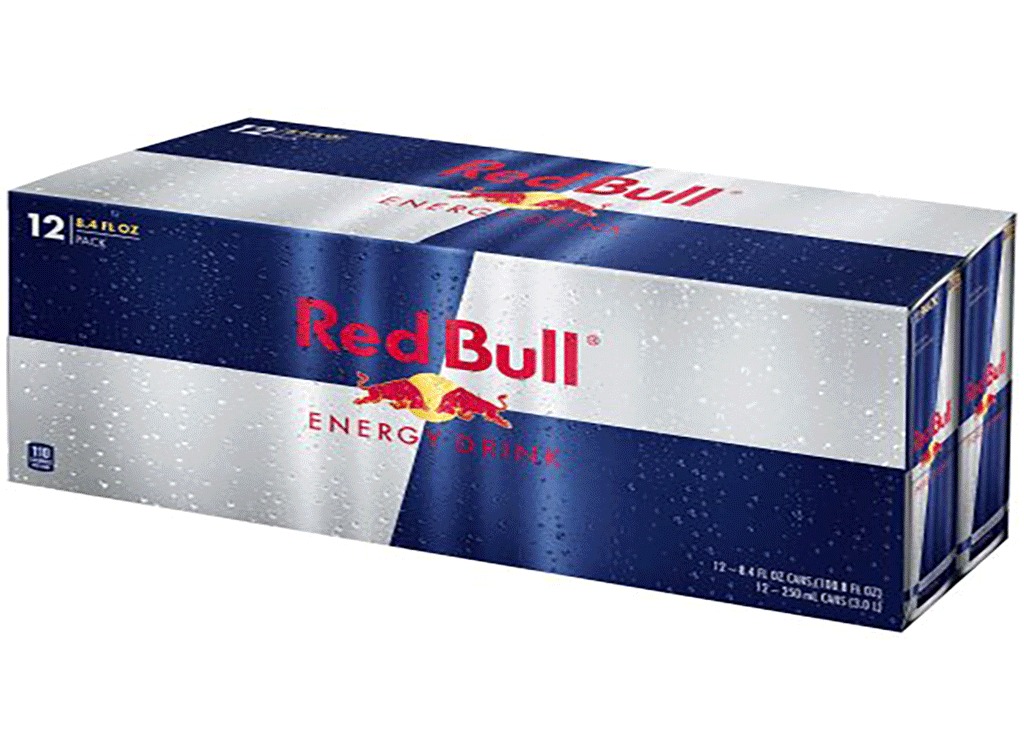 box of red bull