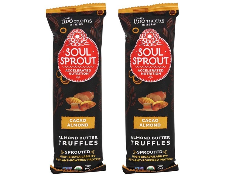 soul sprout sprouted truffles, cacao almond butter