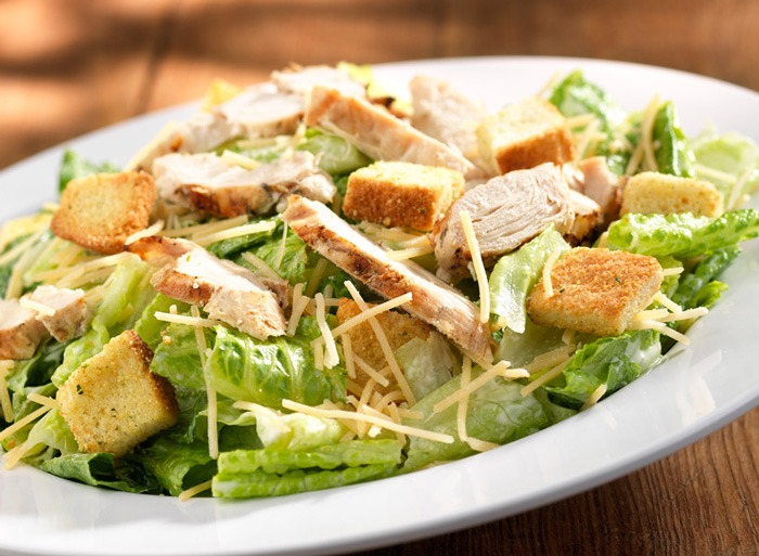 Hooters chicken caesar salad