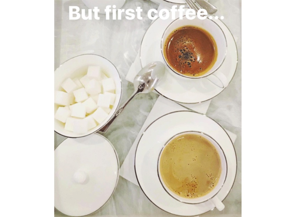 reese witherspoon coffee instagram