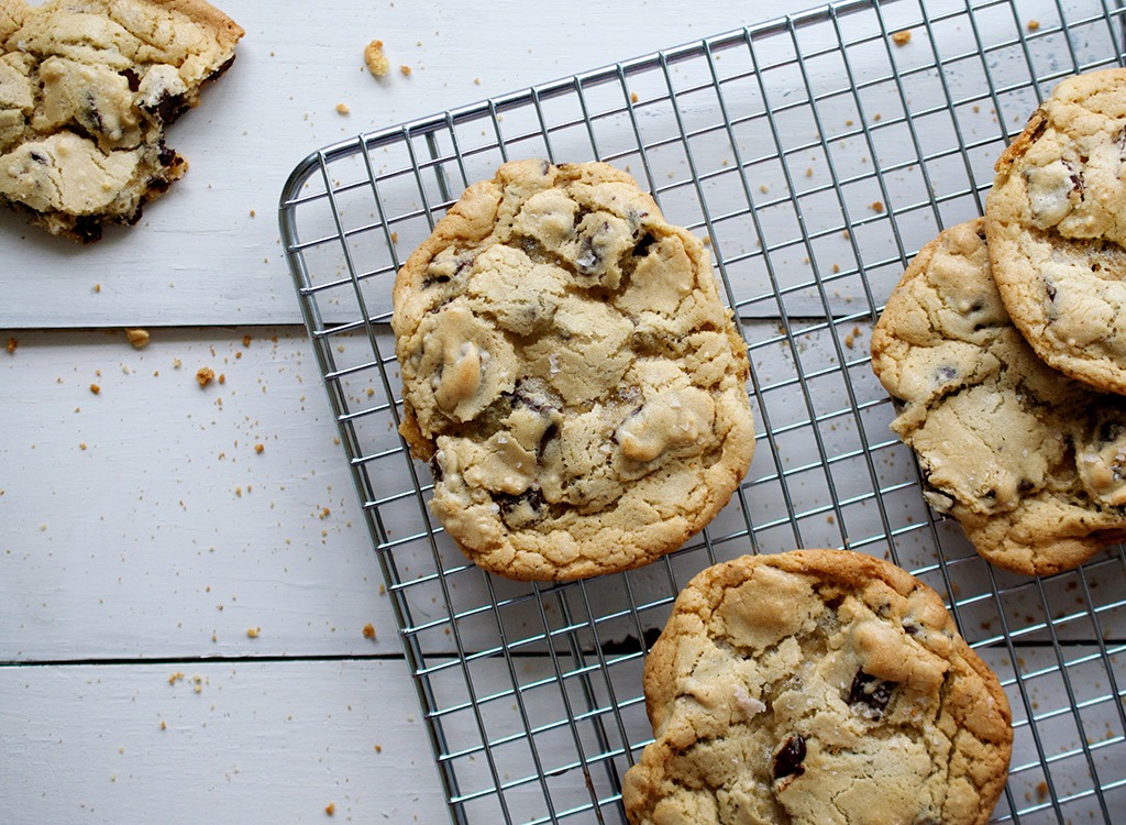 Holiday food chocolate chip cookies