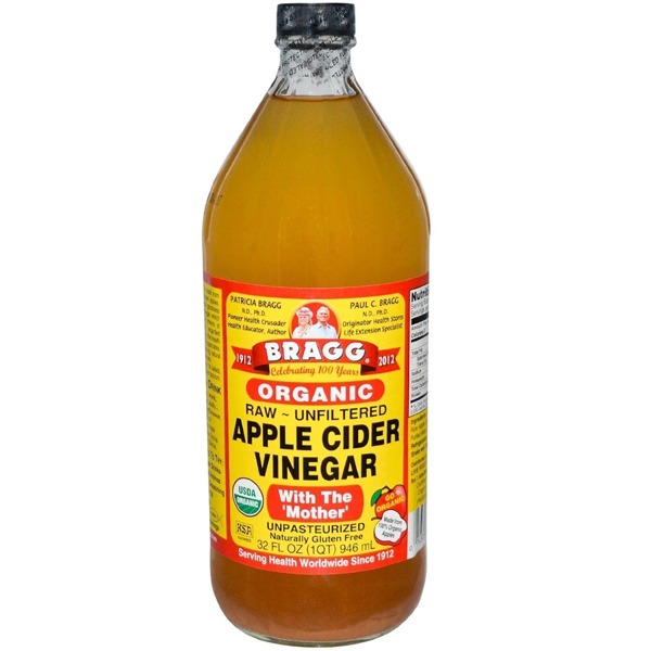 braggs apple vinegar bottle