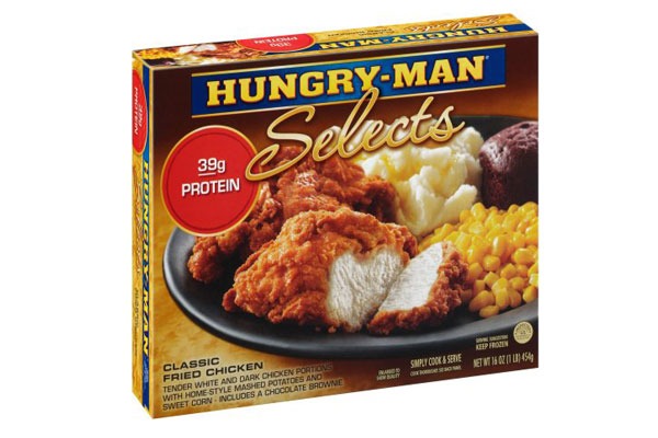 Hungry Man fried chicken