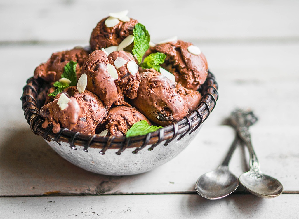 Foods for stress ice cream