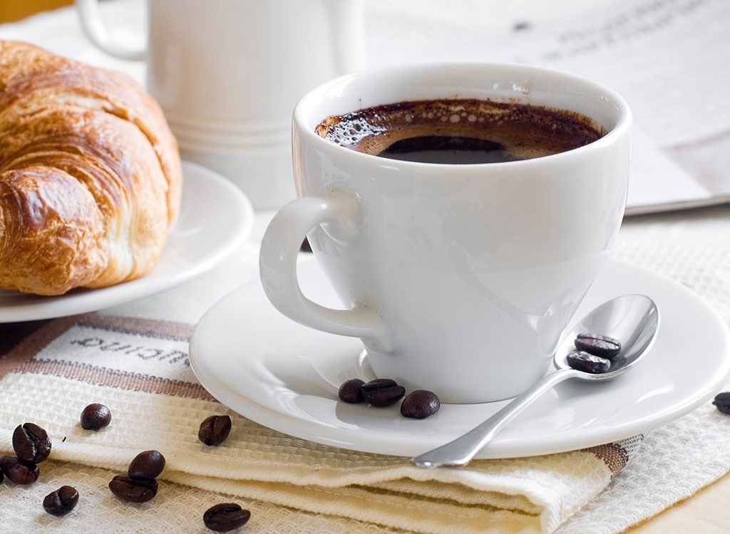 Black coffee - best foods for gut health