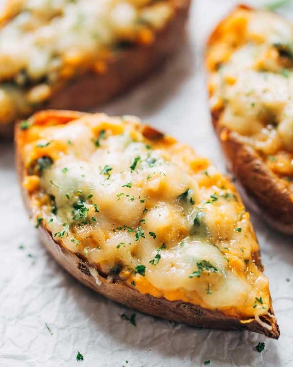 healthy sweet potato skins