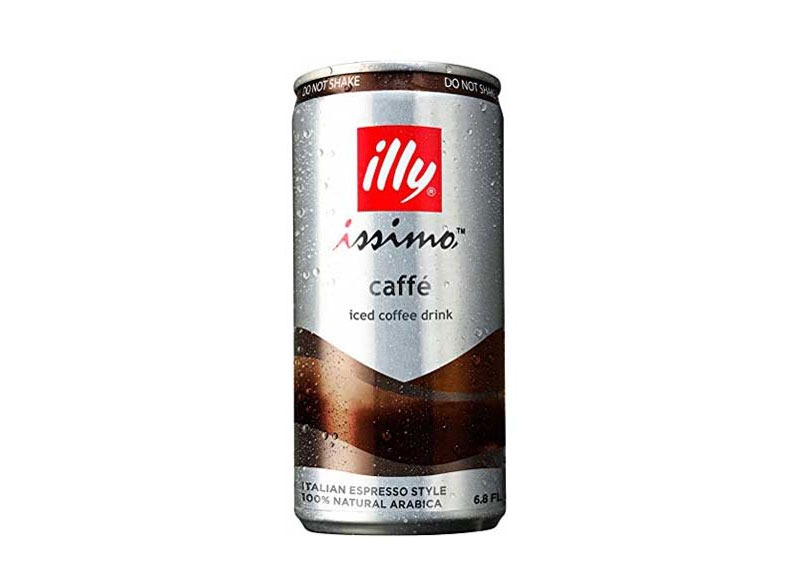 Canned coffee illy