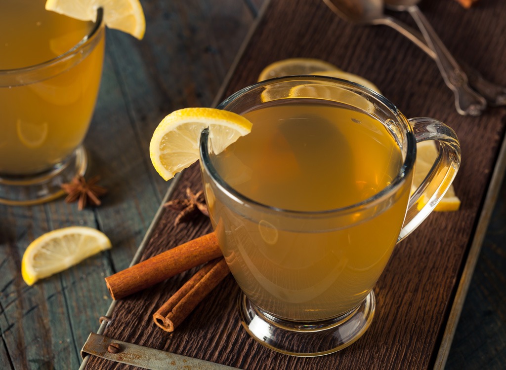 Hot Toddy - healthy alcoholic drinks