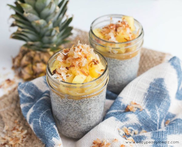 Pina Colada Chia Pudding