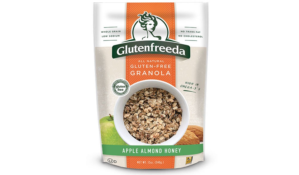 glutenfreeda's apple almond honey granola