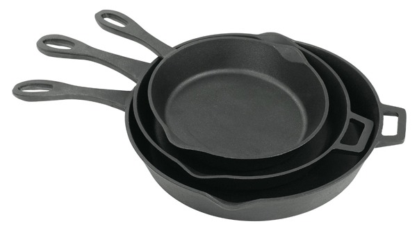 bayou classic cast iron skillet set