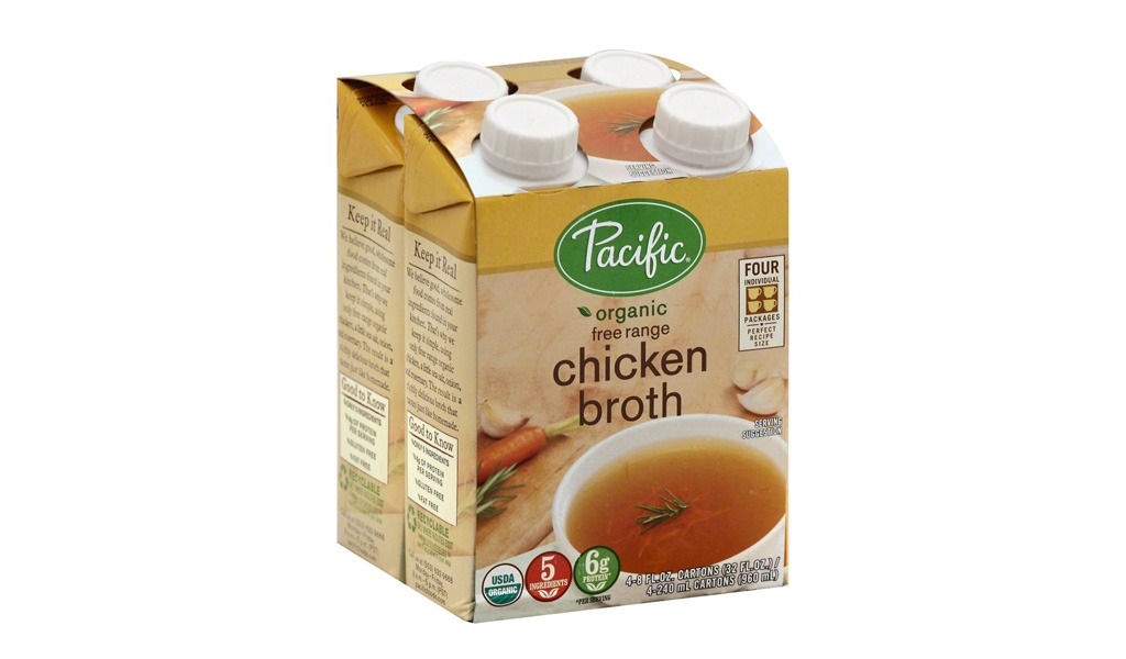 Pacific organic chicken broth