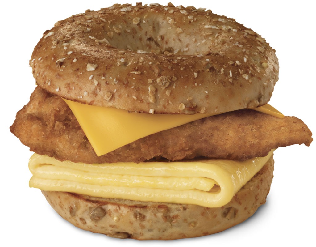 Chicken, Egg & Cheese Bagel