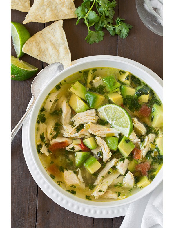 chicken avocado lime soup